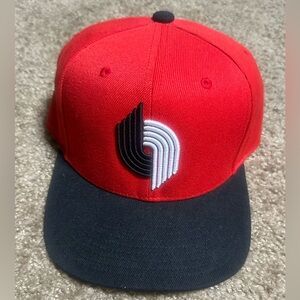 NEW Mitchell & Ness Red and Black PORTLAND TRAIL BLAZERS
